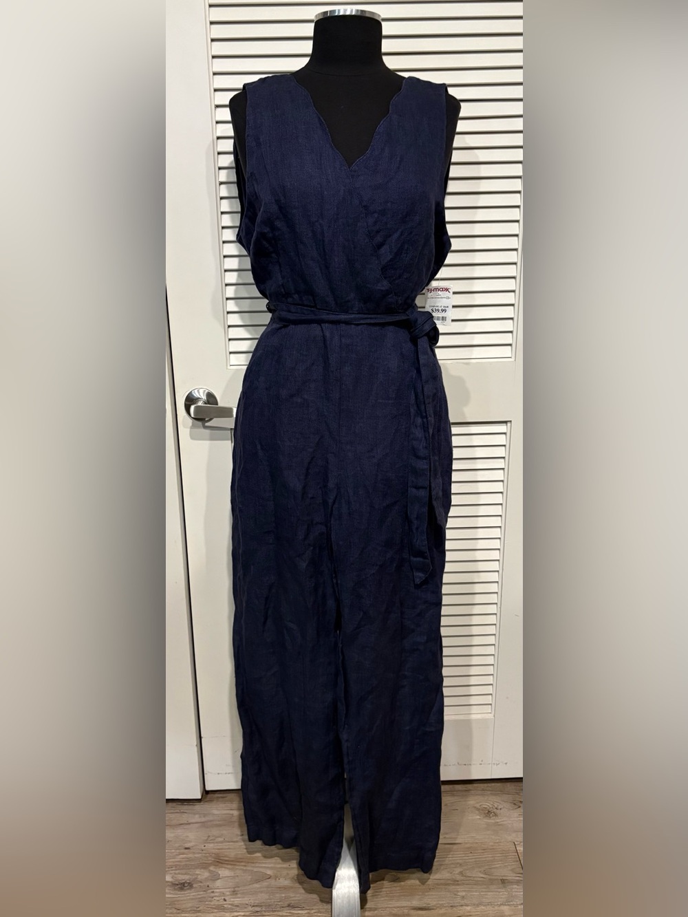 Nicole Miller New York Women’s Linen Jumpsuit NWT
